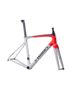 Frame, S-Works Roubaix, 49CM, Dove Gray/Rocket Red