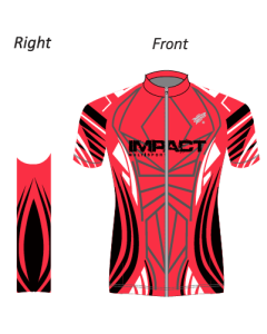 Jersey RBX, LS, Small, Rocket Red/Carbon